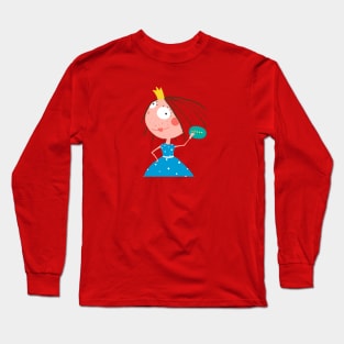 princess girl design Long Sleeve T-Shirt